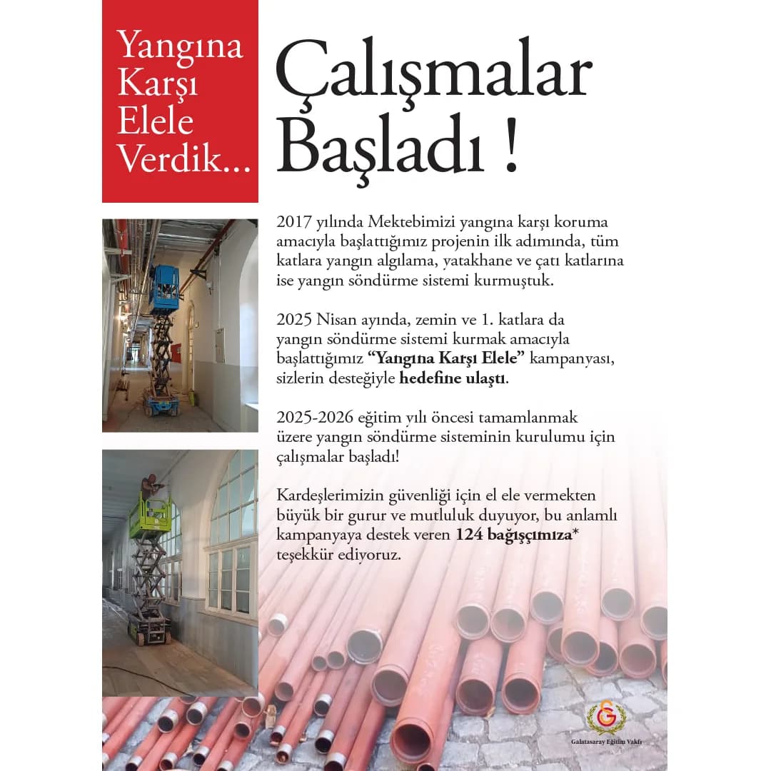 Yangına Karşı Elele Verdik, Başardık!