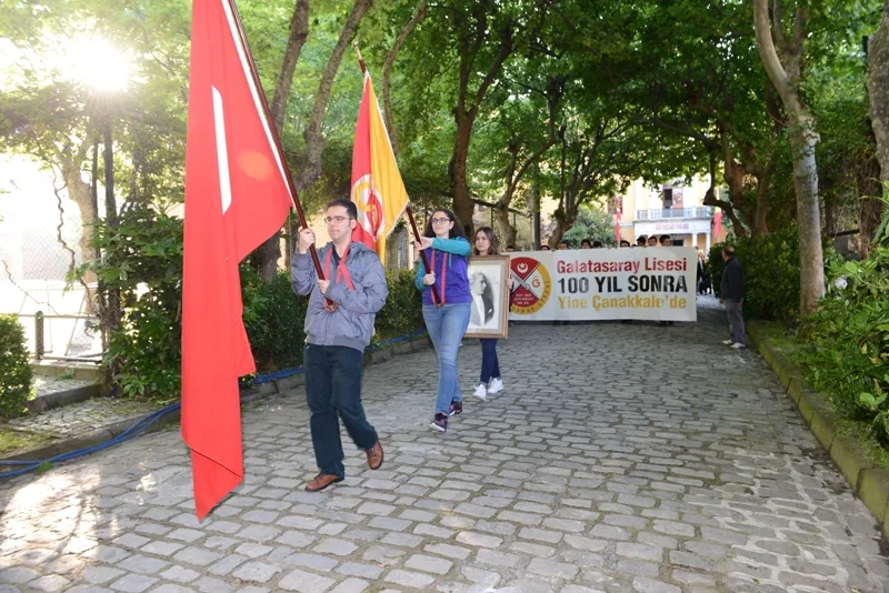 Galatasaray, 9 Mayıs 2015 Günü "yüz Yıl Önceki Gibi" Çanakkale'ye Gitti