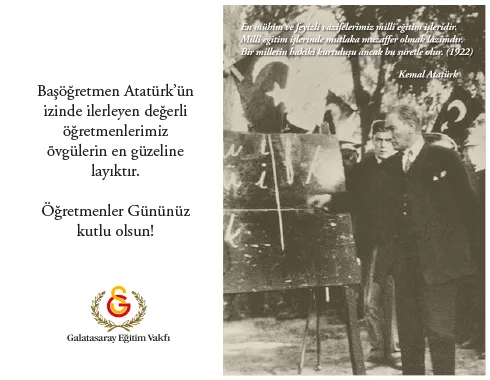 Öğretmenler Gününüz Kutlu Olsun!